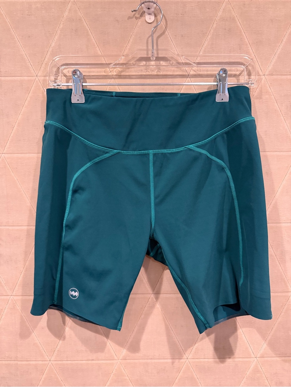 Janji | Womens Teal Pace Bike Shorts